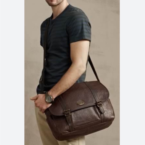 🖤Fossil briefcase / satchel crossbody bag - Picture 17 of 17